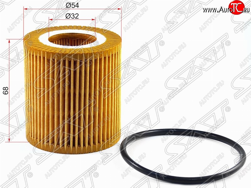 226 р. Фильтр масляный SAT (2.2, 3.0, 3.2 TDCi, картридж)  Ford Ranger ( DoubleCab,  RapCab) (2011-2016), Mazda BT-50 (2011-2015)  с доставкой в г. Кемерово