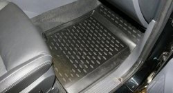 3 369 р. Коврики в салон Element 4 шт. (полиуретан) Ford Ranger DoubleCab дорестайлинг (2011-2016)  с доставкой в г. Кемерово. Увеличить фотографию 2