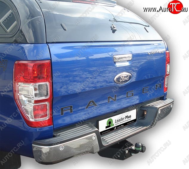 10 299 р. Фаркоп (Limited, Wildtrak) Лидер Плюс. Ford Ranger DoubleCab дорестайлинг (2011-2016) (Без электропакета)  с доставкой в г. Кемерово