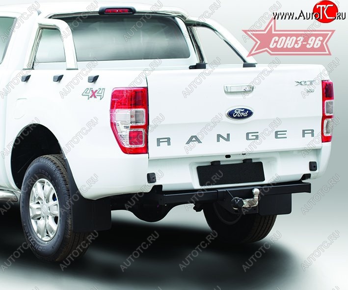 8 594 р. Фаркоп Souz-96 Ford Ranger RapCab дорестайлинг (2011-2016)  с доставкой в г. Кемерово