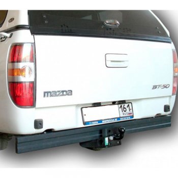 147 999 р. Фаркоп Лидер Плюс (съемный шар тип FC) Ford Ranger рестайлинг (2009-2011) (Без электропакета)  с доставкой в г. Кемерово. Увеличить фотографию 1