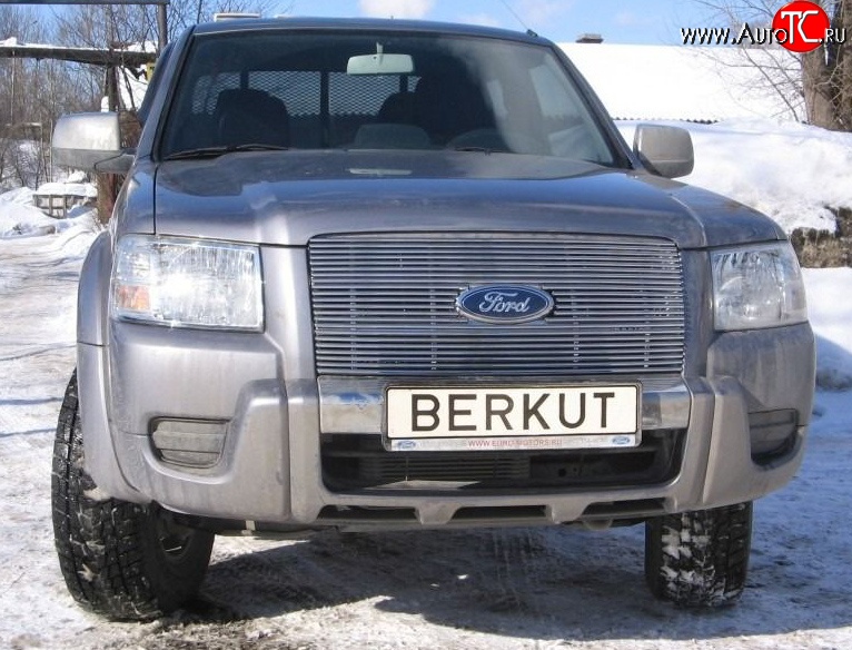 8 999 р. Декоративная вставка решетки радиатора (рестайлинг) Berkut Ford Ranger дорестайлинг (2006-2009)  с доставкой в г. Кемерово