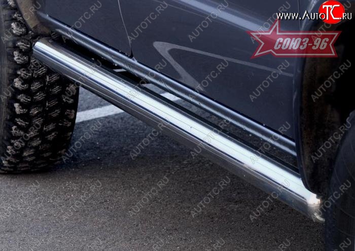 14 804 р. Защита порогов Souz-96 (d76) Ford Ranger дорестайлинг (2006-2009)  с доставкой в г. Кемерово