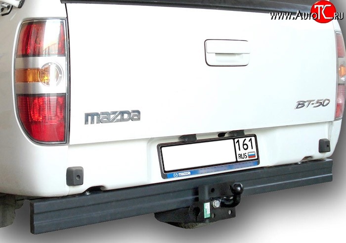6 199 р. Фаркоп Лидер Плюс (до 1200 кг) Ford Ranger дорестайлинг (2006-2009) (Без электропакета)  с доставкой в г. Кемерово