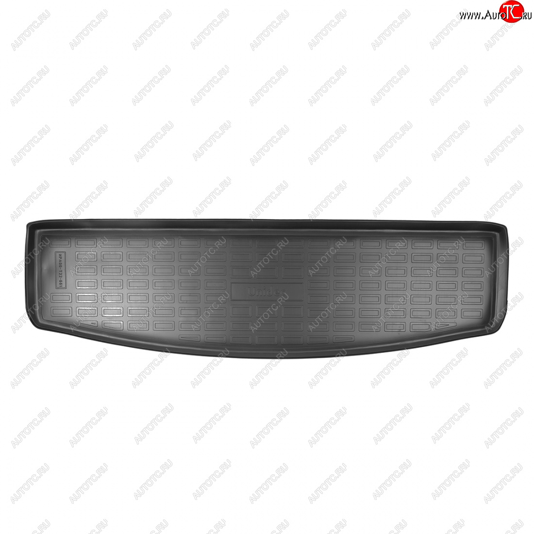 1 169 р. Коврик багажника Unidec (разложенный 3 ряд)  Ford S-Max  CJ (2014-2019) (Чёрный)  с доставкой в г. Кемерово