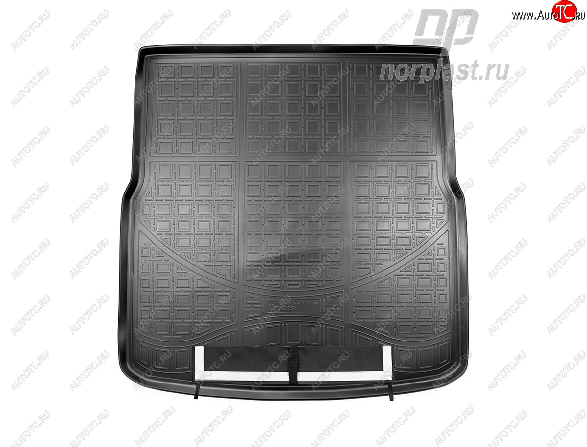 3 369 р. Коврик багажника Norplast Unidec  Ford S-Max  1 (2006-2015) дорестайлинг, рестайлинг (Черный, с погрузочным ковриком (фартуком))  с доставкой в г. Кемерово