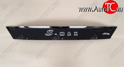 999 р. Дефлектор капота Russtal (короткий) Ford S-Max 1 дорестайлинг (2006-2010)  с доставкой в г. Кемерово