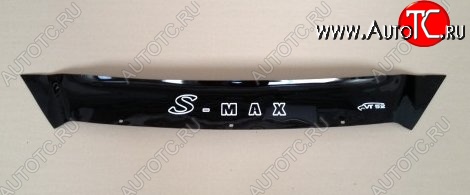 999 р. Дефлектор капота (рестайлинг) Russtal (короткая) Ford S-Max 1 дорестайлинг (2006-2010)  с доставкой в г. Кемерово