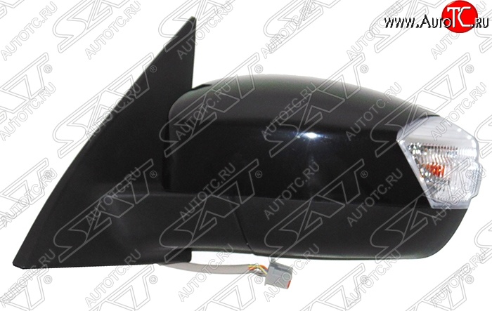 6 949 р. Боковое левое зеркало заднего вида SAT (поворот, 5 контактов)  Ford S-Max  1 (2006-2010) дорестайлинг (Неокрашенное)  с доставкой в г. Кемерово