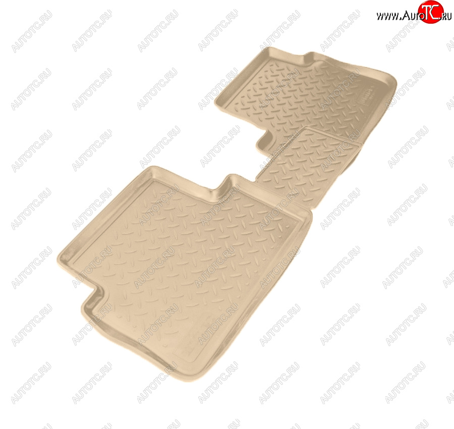 1 429 р. Коврики салона Norplast Unidec (задние)  Ford Tourneo Connect (2007-2013) (Цвет: бежевый)  с доставкой в г. Кемерово