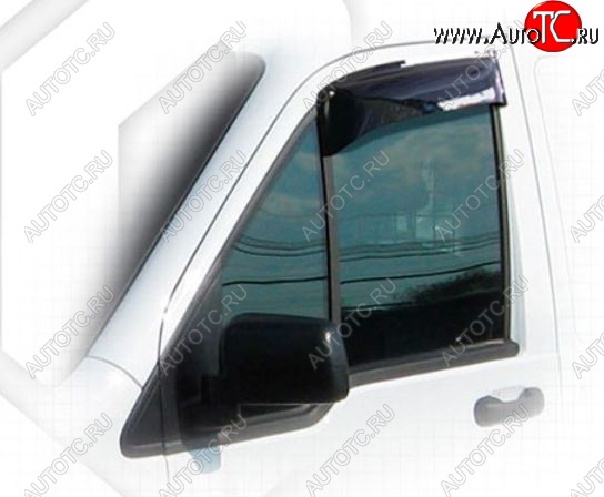 1 759 р. Дефлектора окон CA-Plastic Ford Tourneo Connect (2007-2009) (Classic полупрозрачный, Без хром.молдинга)  с доставкой в г. Кемерово