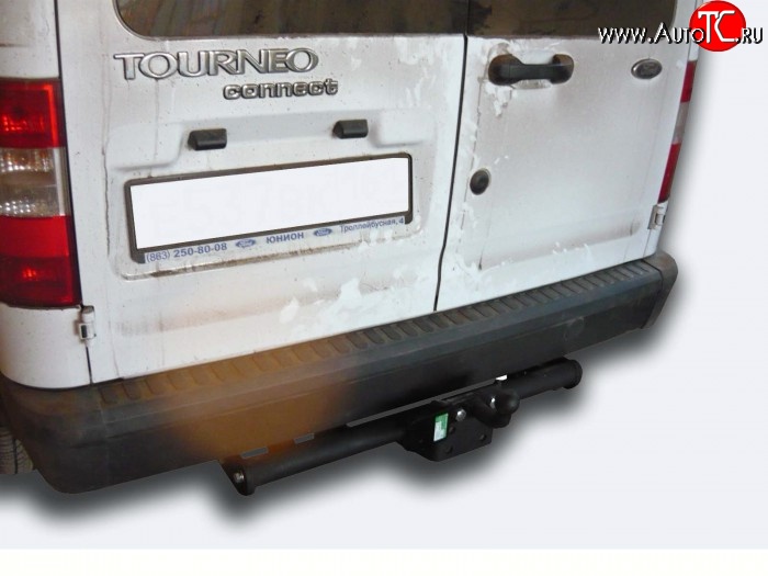 159 999 р. Фаркоп Лидер Плюс (до 2000 кг) Ford Tourneo Connect дорестайлинг (2002-2007) (Без электропакета)  с доставкой в г. Кемерово