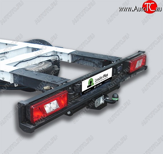 7 849 р. Фаркоп Лидер Плюс (шасси, 1500кг) Ford Transit цельнометаллический фургон (2014-2022) (Без электропакета)  с доставкой в г. Кемерово