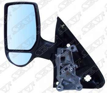 Боковое левое зеркало заднего вида SAT (механическое) Ford Transit (2006-2022) цельнометаллический фургон