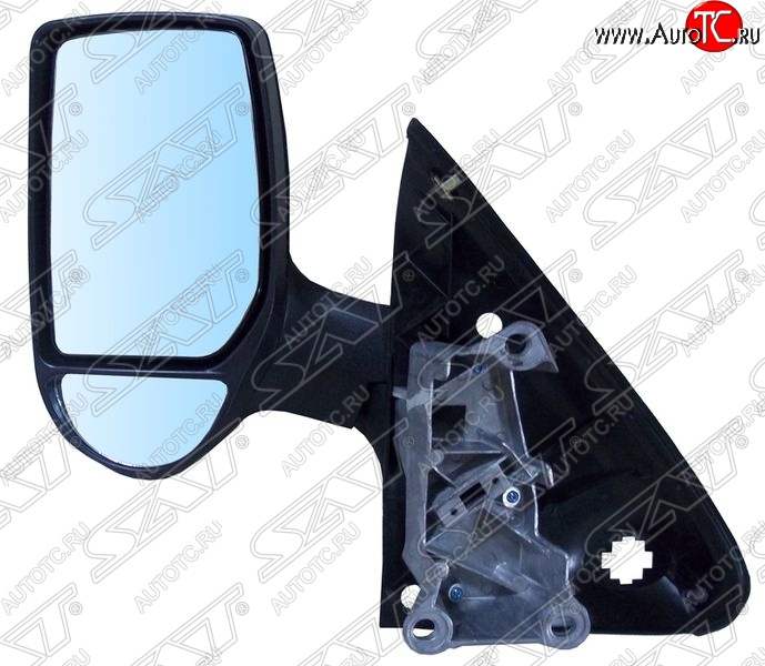 2 599 р. Боковое левое зеркало заднего вида SAT (механическое) Ford Transit цельнометаллический фургон (2006-2014) (Неокрашенное)  с доставкой в г. Кемерово