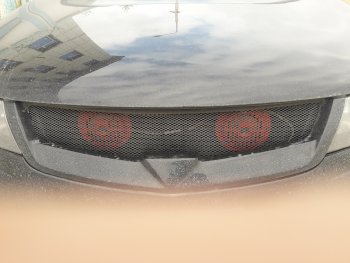 4 199 р. Решётка радиатора (Forte) RA  KIA Cerato  2 TD (2008-2013) седан (Поверхность глянец (под окраску), Неокрашенная)  с доставкой в г. Кемерово. Увеличить фотографию 6