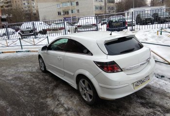 4 049 р. Спойлер на дверь багажника Global Tuning  Opel Astra  H GTC (2004-2011) хэтчбек 3 дв. дорестайлинг, хэтчбек 3 дв. рестайлинг (Неокрашенный)  с доставкой в г. Кемерово. Увеличить фотографию 11