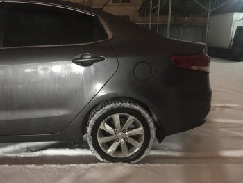 4 099 р. Комплект задних пружин с (+20 мм, усиленные) Техно Рессор (Технорессор)  KIA Rio  3 QB (2011-2017) дорестайлинг седан, дорестайлингхэтчбек5дв., рестайлинг седан, рестайлингхэтчбек5дв.  с доставкой в г. Кемерово. Увеличить фотографию 4