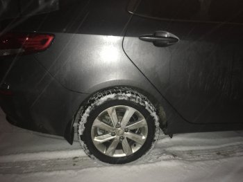 4 099 р. Комплект задних пружин с (+20 мм, усиленные) Техно Рессор (Технорессор)  KIA Rio  3 QB (2011-2017) дорестайлинг седан, дорестайлингхэтчбек5дв., рестайлинг седан, рестайлингхэтчбек5дв.  с доставкой в г. Кемерово. Увеличить фотографию 2