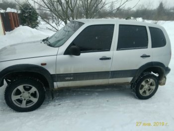 2 049 р. Арки крыльев Кураж 2  Chevrolet Niva  2123 (2002-2008), Лада 2123 (Нива Шевроле) (2002-2008) (Неокрашенные)  с доставкой в г. Кемерово. Увеличить фотографию 7