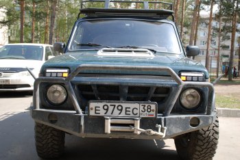 3 299 р. Дневные ходовые огни с поворотниками Тюн-Авто Classic  ВИС 2346 ( бортовой,  фургон,) (1998-2025), ВИС 23461 ( бортовой,  фургон,) (1998-2025), Лада Нива 4х4  2121 (1977-2019), Лада нива 4х4 ( 2131,  2329,  2121-80,  2121 Бронто,  2121,  2121 (Legend)) (1993-2025) (Поворотник в НИЖНЕЙ секции, светится равномерно)  с доставкой в г. Кемерово. Увеличить фотографию 10