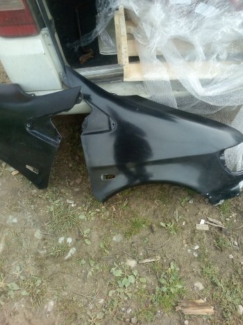 9 489 р. Переднее левое крыло (стеклопластик) Fiberplast  Mercedes-Benz Vito  W638 (1996-2003)  с доставкой в г. Кемерово. Увеличить фотографию 8