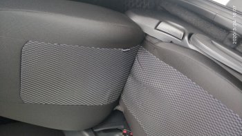 5 399 р. Чехлы для сидений Дублин (жаккард)  Toyota Corolla ( E150,  E140) (2006-2013) седан дорестайлинг, седан рестайлинг (Черный, вставка Прямоугольник чёрный)  с доставкой в г. Кемерово. Увеличить фотографию 4