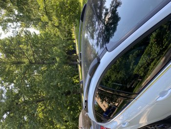 9 249 р. Комплект рейлингов АПС  Ford Focus  3 (2010-2019) хэтчбэк дорестайлинг, хэтчбэк рестайлинг (Черные, без поперечин)  с доставкой в г. Кемерово. Увеличить фотографию 5