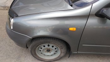 4 099 р. Переднее левое пластиковое крыло Стандарт АБС  Лада Калина ( 1118,  1117,  1119) - Калина Спорт  1119 (Неокрашенное)  с доставкой в г. Кемерово. Увеличить фотографию 15