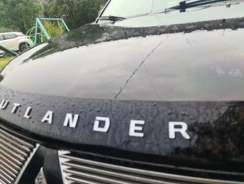 3 299 р. Дефлектор капота NovLine Mitsubishi Outlander XL (CW)  дорестайлинг (2005-2009)  с доставкой в г. Кемерово. Увеличить фотографию 3