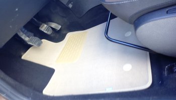 539 р. Комплект ковриков в салон Klever (текстиль) Лада XRAY (2016-2022)  с доставкой в г. Кемерово. Увеличить фотографию 2