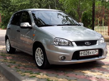 899 р. Комплект молдингов(накладки на двери) Kalina Sport Лада Калина 1118 седан (2004-2013) (Неокрашенные)  с доставкой в г. Кемерово. Увеличить фотографию 6