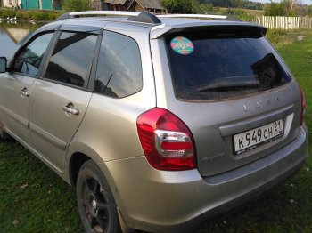 2 299 р. Спойлер Кураж  Лада Гранта FL  2194 - Калина  2194 (Неокрашенный)  с доставкой в г. Кемерово. Увеличить фотографию 3