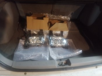 1 299 р. Левая противотуманная фара SAT Mazda Premacy (1999-2004)  с доставкой в г. Кемерово. Увеличить фотографию 2