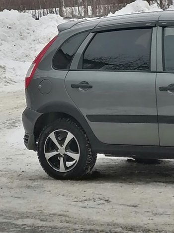 979 р. Арки крыльев Автостайл™ (декоративные, под установку с порогами, имеющие заходы на заднюю арку)  Лада Калина ( 1118,  1117,  1119) - Калина Спорт  1119 (Поверхность шагрень)  с доставкой в г. Кемерово. Увеличить фотографию 4