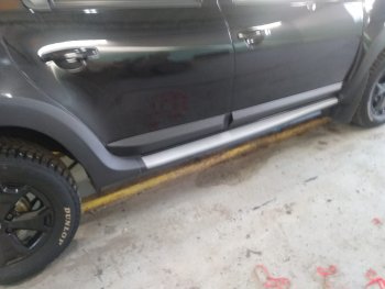 4 649 р. Молдинги дверей Артформ Renault Duster HS дорестайлинг (2010-2015)  с доставкой в г. Кемерово. Увеличить фотографию 6