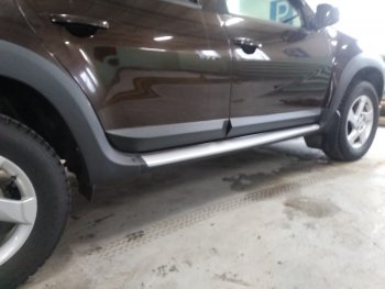 4 649 р. Молдинги дверей Артформ Renault Duster HS дорестайлинг (2010-2015)  с доставкой в г. Кемерово. Увеличить фотографию 8