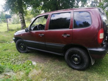 1 199 р. Пороги накладки Autodemic  Chevrolet Niva  2123 (2002-2008), Лада 2123 (Нива Шевроле) (2002-2008) (Текстурная поверхность)  с доставкой в г. Кемерово. Увеличить фотографию 7