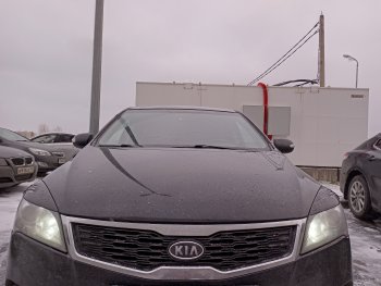 799 р. Реснички на фары KURAJ  KIA Ceed  1 ED (2006-2012) дорестайлинг универсал, дорестайлинг, хэтчбэк 5 дв., рестайлинг универсал, рестайлинг, хэтчбэк 5 дв. (Неокрашенные)  с доставкой в г. Кемерово. Увеличить фотографию 5