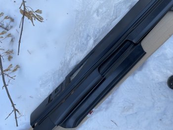 1 039 р. Пороги накладки GT  Лада 2110 - Приора ( 2170,  2171,  2172) (Текстурная поверхность)  с доставкой в г. Кемерово. Увеличить фотографию 9