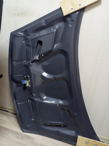 27 999 р. Пластиковый капот Mugen Style  Honda Civic  FD (2005-2011) седан дорестайлинг, седан рестайлинг (Неокрашенный)  с доставкой в г. Кемерово. Увеличить фотографию 8