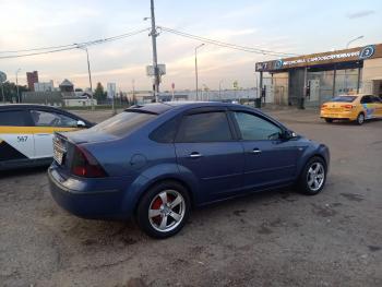 5 399 р. Козырёк на заднее стекло Concept (с вырезом) Ford Focus 2 седан рестайлинг (2007-2011) (Неокрашенный)  с доставкой в г. Кемерово. Увеличить фотографию 9