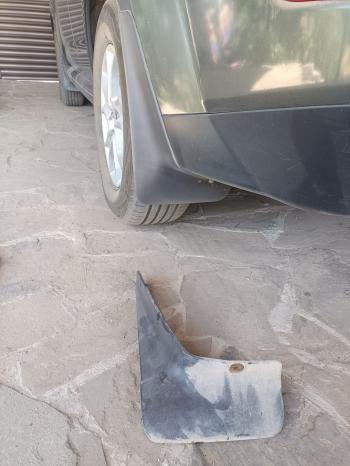 649 р. Брызговик (задний/правый) SAT  CITROEN C-crosser (2007-2012), Mitsubishi Outlander  XL (2005-2009)  с доставкой в г. Кемерово. Увеличить фотографию 2