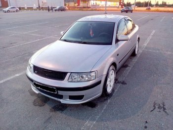 4 499 р. Накладка переднего бампера Rieger Volkswagen Passat B5 универсал дорестайлинг (1996-2000)  с доставкой в г. Кемерово. Увеличить фотографию 3