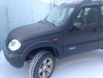 2 049 р. Арки крыльев Кураж 2  Chevrolet Niva  2123 (2002-2008), Лада 2123 (Нива Шевроле) (2002-2008) (Неокрашенные)  с доставкой в г. Кемерово. Увеличить фотографию 5