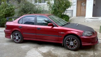 7 299 р. Передний бампер VeilSide Honda Civic EJ,EK,EM седан дорестайлинг (1995-1998) (кузов: седан)  с доставкой в г. Кемерово. Увеличить фотографию 6