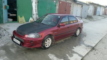 7 299 р. Передний бампер VeilSide Honda Civic EJ,EK,EM седан дорестайлинг (1995-1998) (кузов: седан)  с доставкой в г. Кемерово. Увеличить фотографию 9