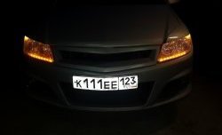 2 499 р. Решётка радиатора Lumma 2 Opel Astra H GTC хэтчбек 3 дв. рестайлинг (2006-2011) (Неокрашенная)  с доставкой в г. Кемерово. Увеличить фотографию 23