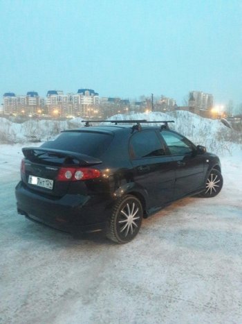 3 099 р. Пороги накладки Атланта  Chevrolet Lacetti  хэтчбек (2002-2013) (Неокрашенные)  с доставкой в г. Кемерово. Увеличить фотографию 5