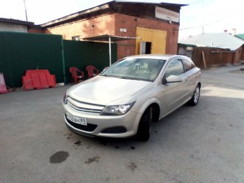 829 р. Реснички Global Tuning  Opel Astra ( H,  H GTC) (2004-2015) седан дорестайлинг, универсал, хэтчбек 3 дв. дорестайлинг, хэтчбек 5дв дорестайлинг, хэтчбек 3 дв. рестайлинг, универсал рестайлинг, хэтчбек 5дв рестайлинг (Неокрашенные)  с доставкой в г. Кемерово. Увеличить фотографию 21